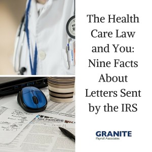The Health Care Law and You- Nine Facts About Letters Sent by the IRS